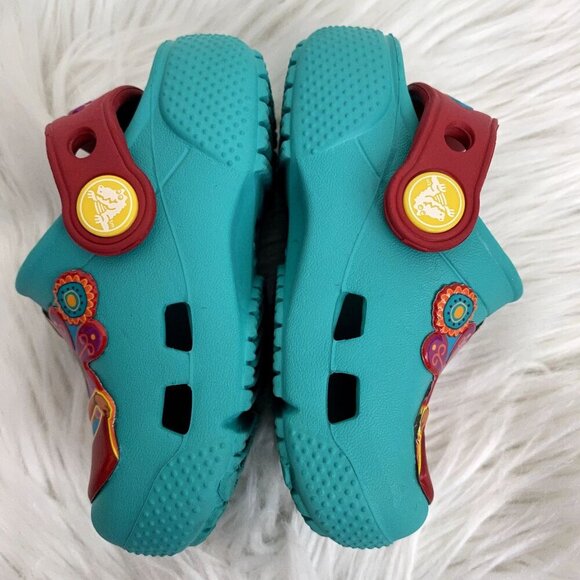 Crocs Disney Baby Toddler 4C Elena of Avalor Clogs Slip On Water Shoes - Picture 2 of 7